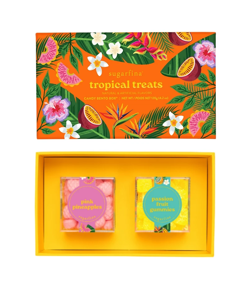 Sugarfina Tropical Treats Bento Box Duo, 2 Pieces