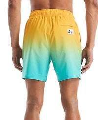 Beach Boys x Nautica Men's Quick-Dry Gradient Swim Trunks