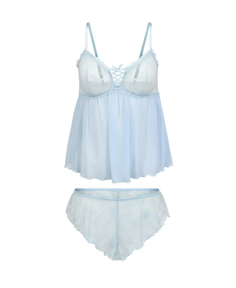 Adore Me Women's Seraphina Cami & Flutter Shorts Set Lingerie