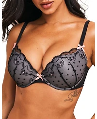 Adore Me Women's Beanie Push Up Plunge Bra