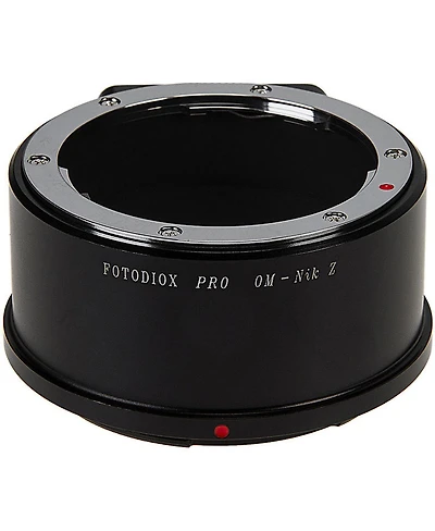 Fotodiox Pro Lens Mount Adapter for Olympus Zuiko (Om) 35mm Slr Lens to Nikon Z-Mount Mirrorless Camera Body