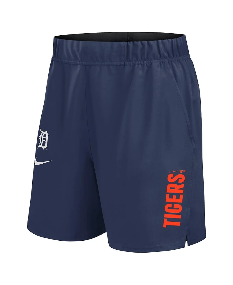 Nike Men's Navy Detroit Tigers Woven Victory Performance Shorts