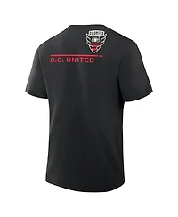 Fanatics Men's Black D.c. United Corner Kick Legacy Cotton T-Shirt