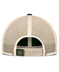 Fanatics Men's Olive Kansas State Wildcats Oht Military Appreciation Frontier Trucker Adjustable Hat