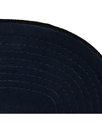 Mitchell & Ness Men's Black New York Yankees Hyper Type Pro Crown Snapback Hat