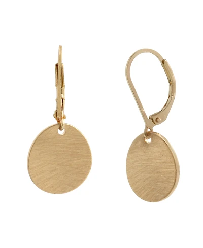 Robert Lee Morris Soho Disc Drop Earrings