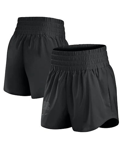 Nike Women's Black North Carolina Tar Heels Performance One High-Rise Shorts