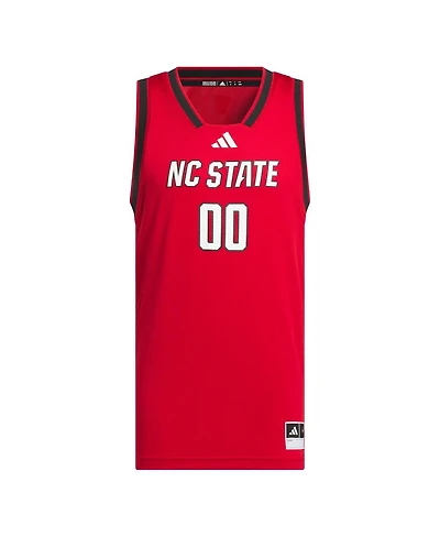 Adidas Men's 00 Red Nc State Wolfpack Replica Swingman Jersey