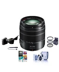 Panasonic Panasonic Lumix G Vario 14-140mm Telephoto Zoom Lens with F3.5-5.6 Ii Asph, Mirrorless Micro Four Thirds, Power O.i.s.