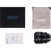 Sirui Sirui Night Walker 35mm T1.2 S35 Cine Lens for M4/3 Mount, Black