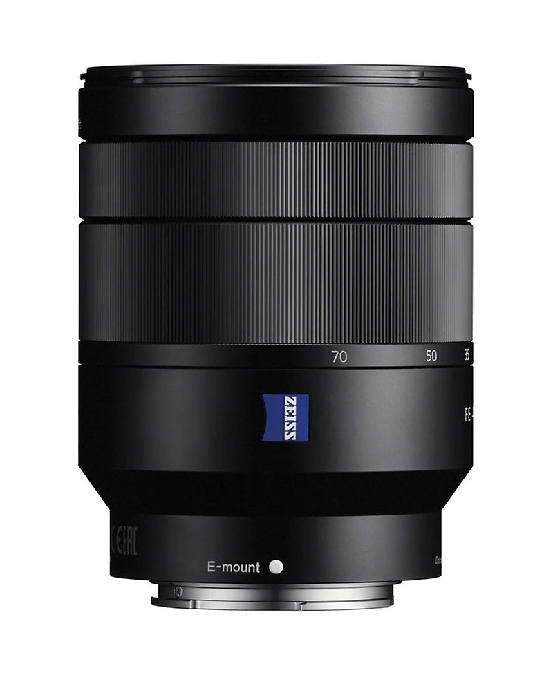 Sony Vario-Tessar T Fe 24-70mm f/4 Za Oss Lens for Sony E, Bundle with Flashpoint Zoom Li-on X R2 Ttl Flash, Cleaning Kit, Cleaning Cloth