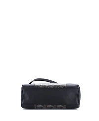 Pre-Owned Goyard Mini Saigon Top Handle Bag Coated Canvas with Leather