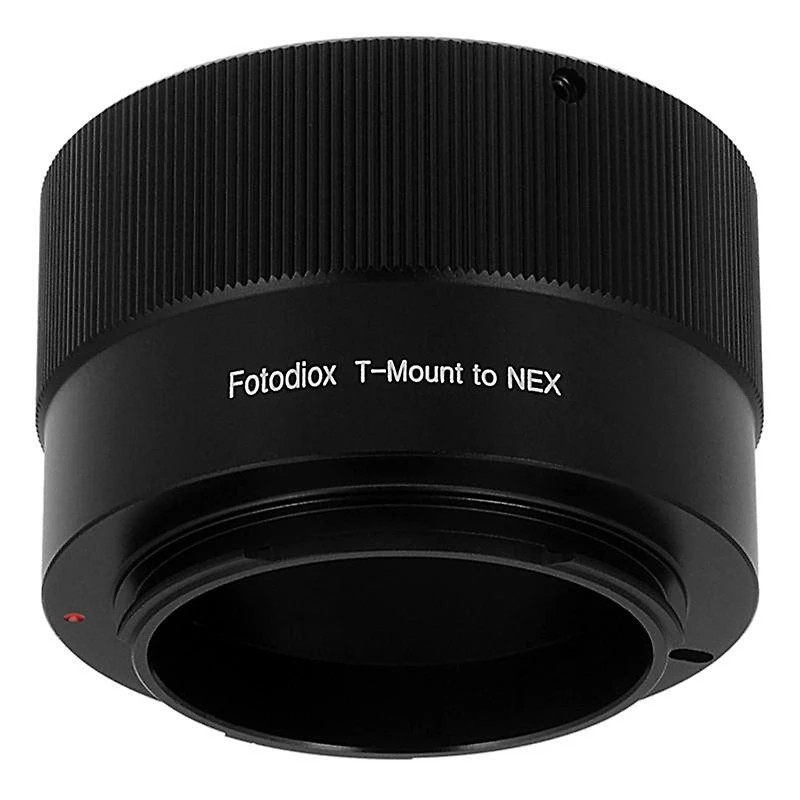 Fotodiox Lens Mount Adapter for T-Mount (T/T-2) Screw Mount Slr Lens to Sony Alpha E-Mount Mirrorless Camera Body