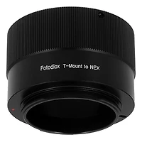 Fotodiox Lens Mount Adapter for T-Mount (T/T-2) Screw Mount Slr Lens to Sony Alpha E-Mount Mirrorless Camera Body