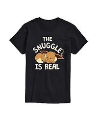 Airwaves Men's Pokemon the Snuggle Is Real Short Sleeve T-Shirt