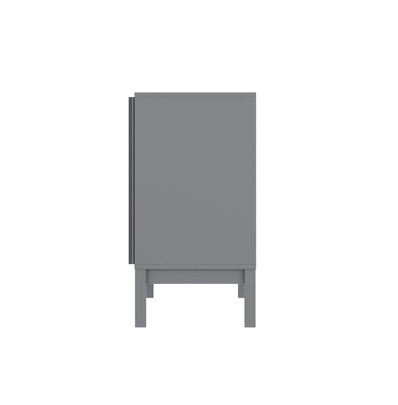 Samuel Kids Triple-Drawer Dresser With Solid Wood Frame