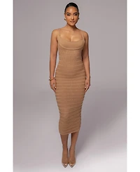 Jluxlabel Women's Mayaa Midi Dress