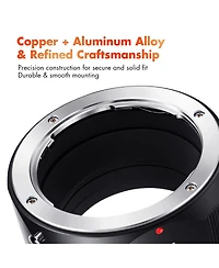 K&F Concept M14105 Contax Yashica Lenses to Sony E Nex/Alpha Lens Adapter Ring