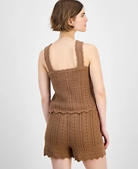And Now This Women's Pointelle Sweater Tank Top, Exclusively at Macy's