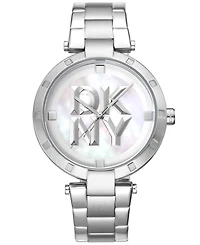 Dkny Women's Essential Logo Stainless Steel Bracelet Watch, 38mm