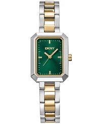 Dkny Women's Uptown Two-Tone Stainless Steel Bracelet Watch, 36mm