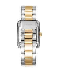 Dkny Women's City Maxi Champagne Dial Gold-Two-Tone Stainless Steel Bracelet Watch 29x37mm