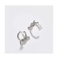 Sohi Women's Knot Stud Earrings