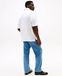 Tommy Hilfiger Men's Big & Tall Flag-Cuff Polo Shirt