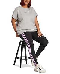 adidas Plus Essentials 3-Stripes Cotton Leggings