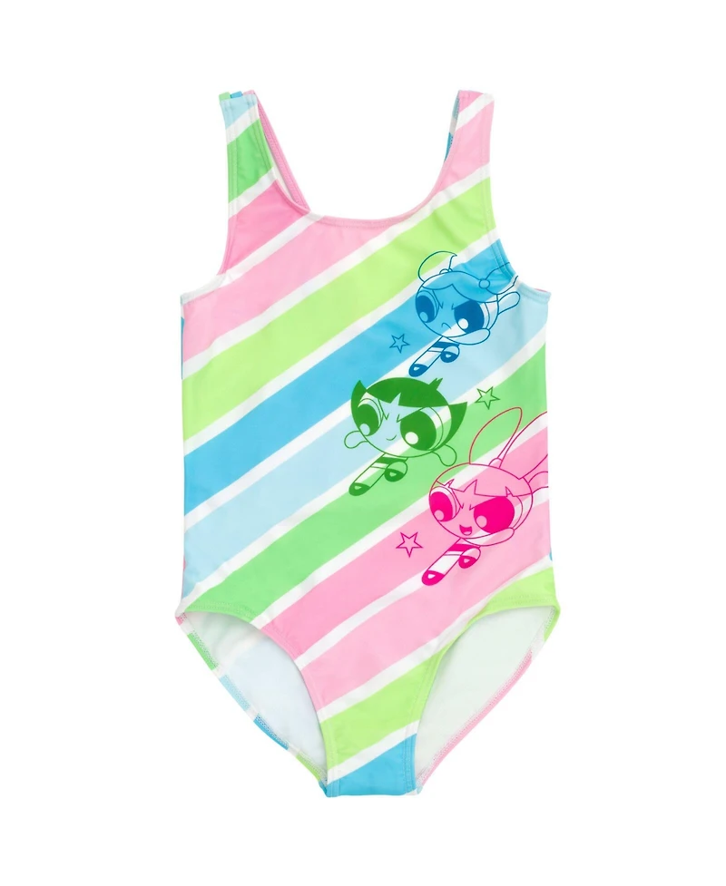 Powerpuff Girls Girls Powerpuff One Piece Bathing Suit