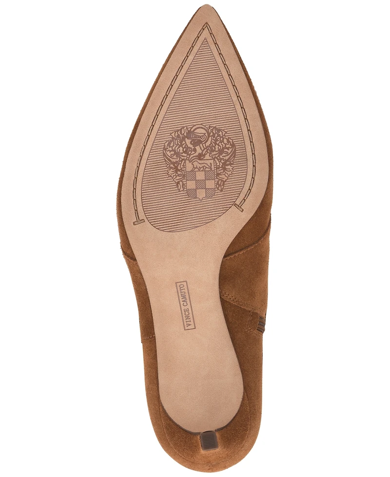 Vince Camuto Women's Kirpa Slouch Embellished Mid-Heel Dress Booties