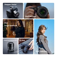 TTArtisan TTArtisan Aps-c AF56mm F1.8 Lens for Fuji, Black