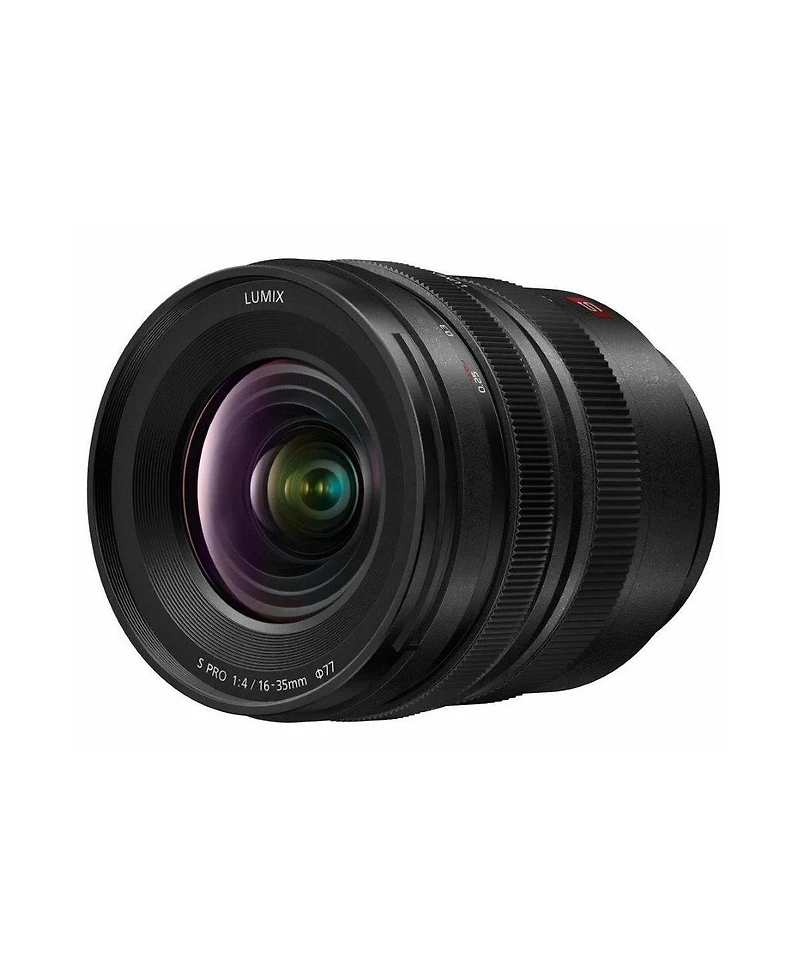 Panasonic Panasonic Lumix S Pro 16-35mm F4 Wide Zoom Lens, Full-Frame L Mount, Dust/Splash/Freeze-Resistant for Lumix S Series Mirrorless Cameras