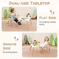 Costway Toddler 6 1 High Chair Convertible Highchair with 5-Point Harness
