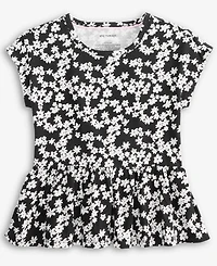 Epic Threads Little & Big Girls Susie Floral Peplum Top, Exclusively at Macy's