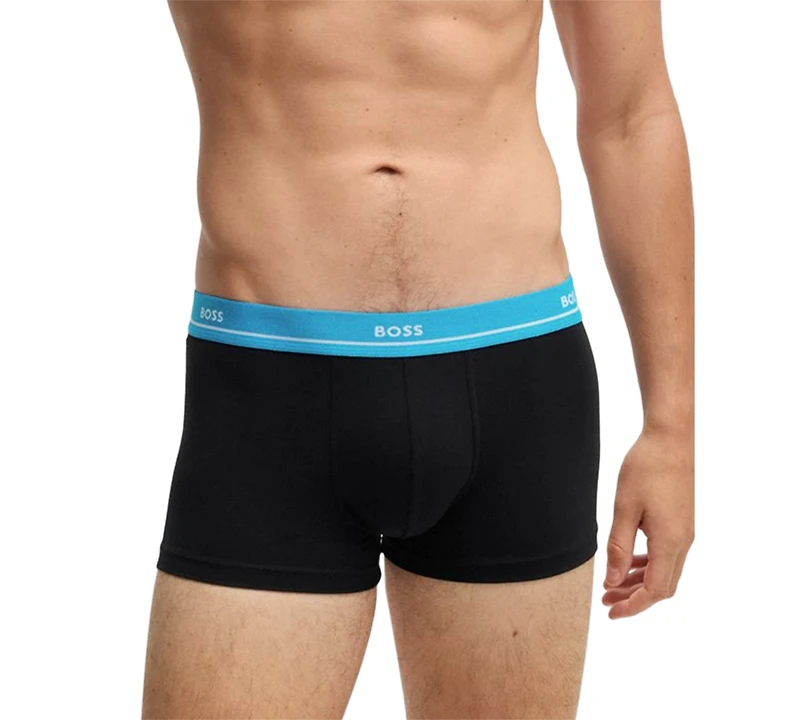 Hugo Boss Men's Essential Trunks, 5-Pack