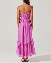 Astr the Label Women's Elisha High-Low Midi Dress