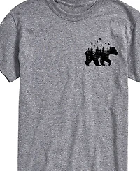 Airwaves Men's Forest Bear Short Sleeve T-Shirt