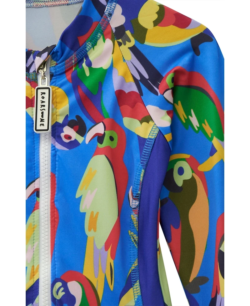 Roarsome Baby Girls Parrot Swim Suit