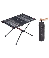 Naturehike Ultralight Camping Table, Portable Backpacking Table with Carry Bag & Cup Holder, Folding Mesh Camp Table for Camping Picnic Beach Fishing
