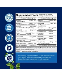 Male Fertility Support for Men with CoQ10, Maca Root, Methyl Folate & D-Aspartic Acid for Enhanced Drive & Count Motility, Nature's Craft | 90ct