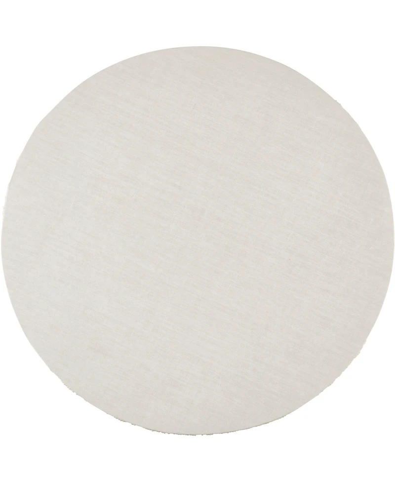 Saro Lifestyle Coastal Coral Beaded Placemats, 15" Round