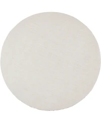 Saro Lifestyle Coastal Coral Beaded Placemats, 15" Round