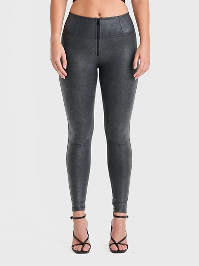 Freddy Women's Snake Skin High-Rise Sculpting Pants