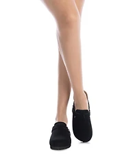 Women's Suede Clogs By Xti