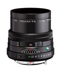 Pentax Hd Pentax-fa 77mm f/1.8 Limited Lens, Black, Bundle with Hoya 49mm Uv+Cpl Filter Kit