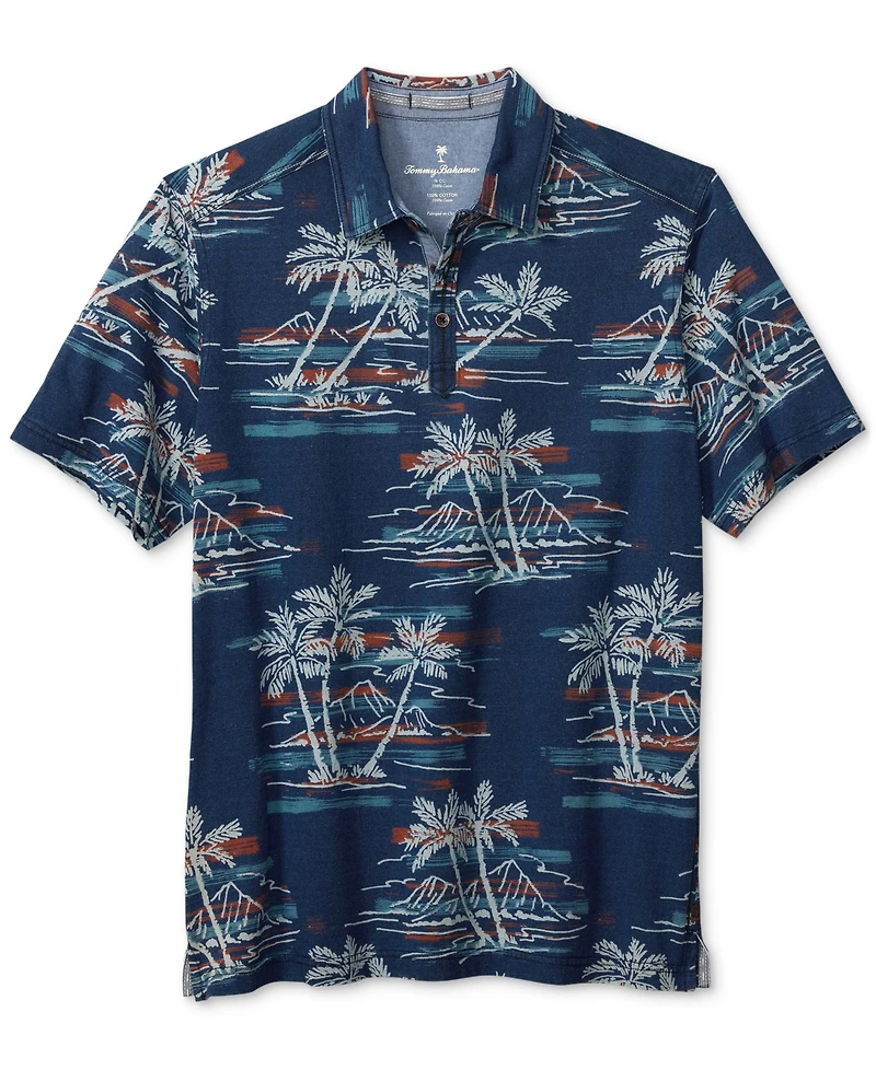 Tommy Bahama Men's Classic-Fit Indigo Oasis Polo Shirt