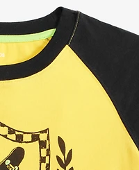 Epic Threads Little & Big Boys Colorblocked Raglan-Sleeve Skate Club T-Shirt, Exclusively at Macy's