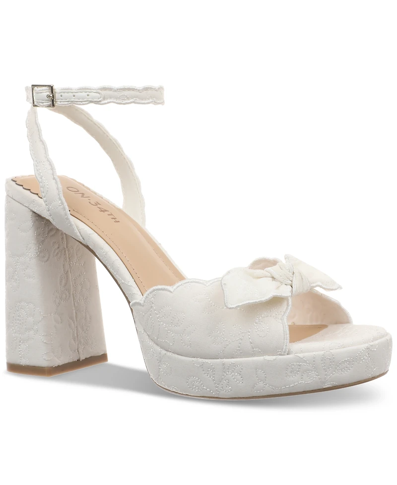 On 34th Women's Stanciaa Platform Dress Sandals, Exclusively at Macy's