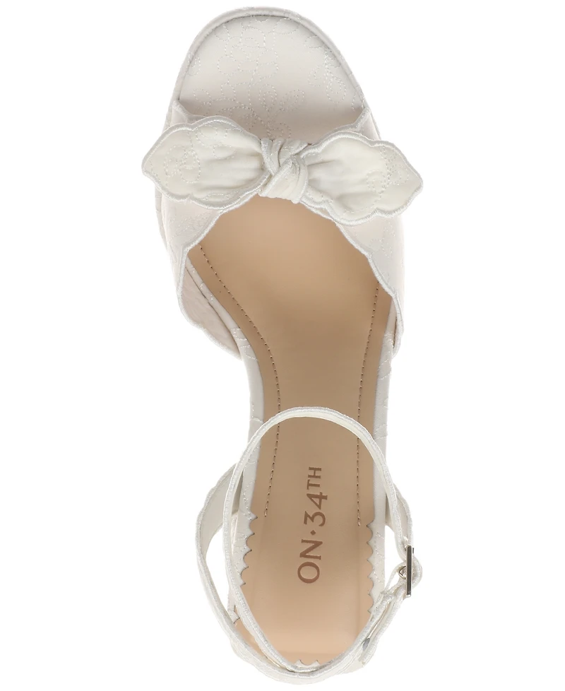 On 34th Women's Stanciaa Platform Dress Sandals, Exclusively at Macy's